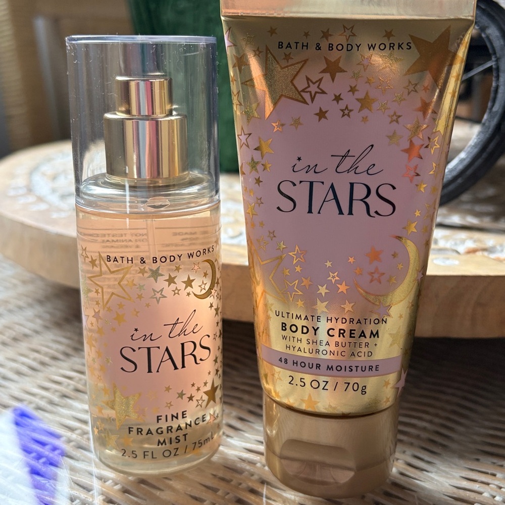 Bath & Body Works In The Stars Fragrance Mist and Body Cream